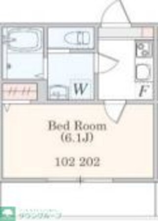 アザーレ・パッシオ新百合ヶ丘Bの物件間取画像